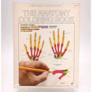 The Anatomy Coloring Book - Paperback By Kapit, Wynn  1977 Unused